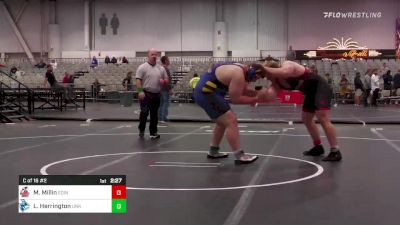 285 lbs C Of 16 #2 - Max Millin, Edinboro vs Lee Herrington, Nebraska-Kearney