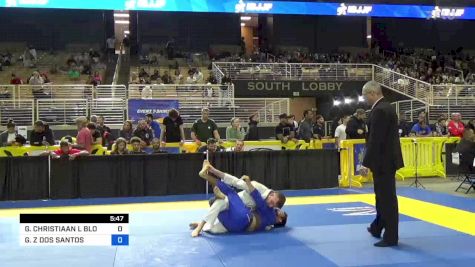 GAUTHIER CHRISTIAAN L BLOMMAERT vs GABRIEL Z DOS SANTOS 2024 Pan Jiu Jitsu IBJJF Championship