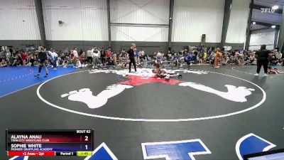 93-99 lbs Round 3 - Alayna Anau, Twin City Wrestling Club vs Sophie White, Pioneer Grappling Academy