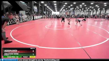 72 lbs Rd# 4- 2:00pm Friday Final Pool - Jackson Smith, Agression Legionaries vs Sebastian Shine, PA Gold