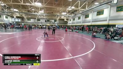 73 lbs 3rd Place Match - Harper Gibson, Tri-Valley vs Cora Sorenson, Watford City Wolves