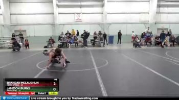 88 lbs Round 3 (8 Team) - Brandan McLaughlin, Terps Xpress vs Jameson Burns, Ranger WC