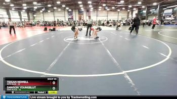 110 lbs Rd# 8- 12:30pm Saturday Final Pool - Teigan Newell, M2TC Blue vs Dawson Youngblut, Iowa Black