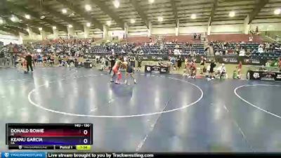 130 lbs Quarterfinal - Donald Bowie, IN vs Keanu Garcia, CA