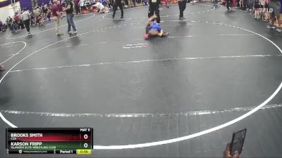 61 lbs Semifinal - Karson Fripp, Islander Elite Wrestling Club vs Brooks Smith, C2X