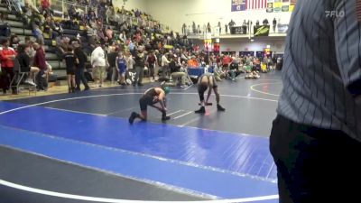 87 lbs Round Of 16 - Lawson Sparks, Ramblers W.C. vs Gunner Perkins, St. Paris Graham - OH