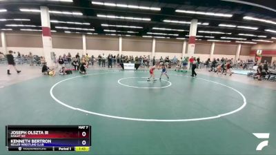 70 lbs Round 1 - Joseph Olszta Iii, Haslet WC vs Kenneth Bertron, Keller Wrestling Club