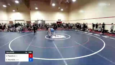 60 kg Cons 64 #2 - Valentine Popadiuc, 505 Wrestling Club vs Zayne Reynolds, Team Central Wrestling Club