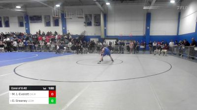 132 lbs Consi Of 8 #2 - Malakai Linton-Everett, Chelmsford vs Dan Greaney, Leominster