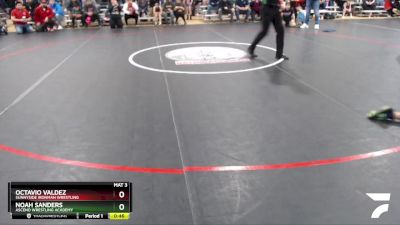 67 lbs Round 3 - Octavio Valdez, Sunnyside Ironman Wrestling vs Noah Sanders, Ascend Wrestling Academy