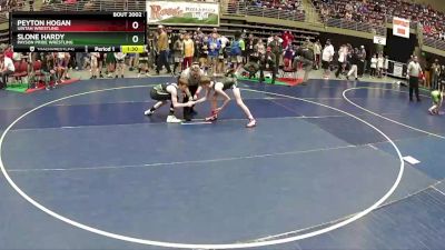 93 lbs Champ. Round 1 - Peyton Hogan, Uintah Wrestling vs Slone Hardy, Payson Pride Wrestling