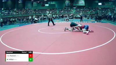 Semifinal - Kayden Madsen, Crimson Cliffs High vs Max Miller, Bear River