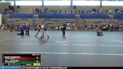 165 lbs Semifinal - Nate Furgeson, Landon School vs Will Buckler, St. Mary`s Ryken