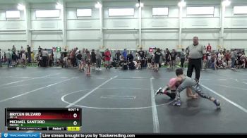 80 lbs Round 2 (8 Team) - Brycen Buzard, 4M vs Michael Santoro, Medina