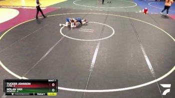 95 lbs Semis & 1st Wrestleback (8 Team) - Tucker Johnson, PLPRB vs Nolan Van, Minneota