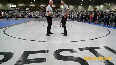 73 lbs Round Of 16 - Louis Sanchez, USA Gold vs Kellen Frost, Team Aggression