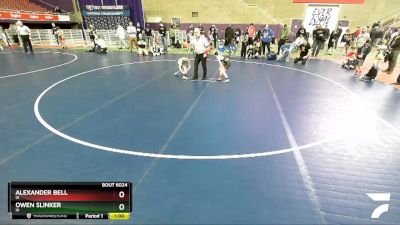 49 lbs Round 3 - Owen Slinker, IA vs Alexander Bell, IA