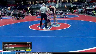 1A-144 lbs Quarterfinal - Tanner Mask, Oglethorpe County vs Lance Thacker, Social Circle