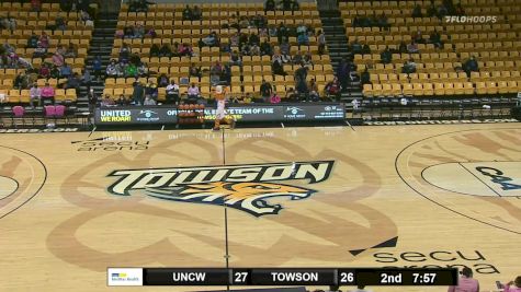 Replay: UNCW vs Towson | Feb 18 @ 7 PM