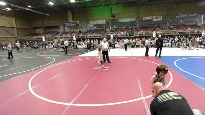 46 lbs Quarterfinal - Liam Martinez, Pomona Elite vs Kase Gouty, Pueblo County WC