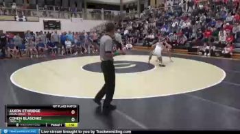 170 lbs Placement Matches (8 Team) - Cohen Blaschke, Trion vs Jaxon Ethridge, Social Circle