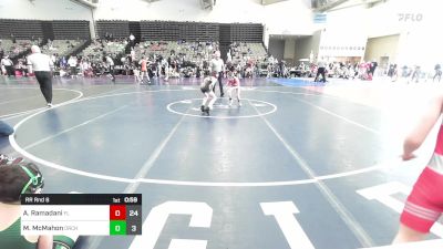 62 lbs Rr Rnd 6 - Ari Ramadani, Fair Lawn vs Mason McMahon, Orchard South WC