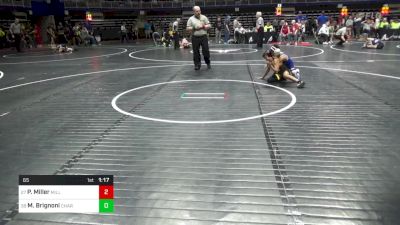 65 lbs Round Of 64 - Paeton Miller, Millcreek School District vs Mason Brignoni, Chartiers Valley