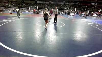 117 lbs Quarterfinal - Nadia Johnson, Gloucester City vs Abby Naddeo, Lakeland Jr Wrestling