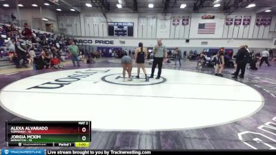 190 lbs Cons. Semi - Alexa Alvarado, Toppenish vs Jorgia McKim, Hermiston