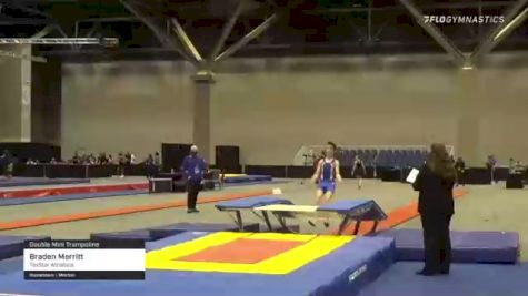 Braden Merritt - Double Mini Trampoline, TexStar Athletics - 2021 USA Gymnastics Championships