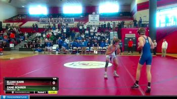 106 lbs Quarterfinals (8 Team) - Elijah Karr, Bremen vs Zane Rohrer, Ringgold