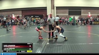 90 lbs Round 1 (6 Team) - Lucas Reeves, Steel Valley vs Jack Johnson, Arlington Wrestling Club