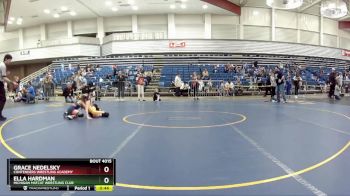 69 lbs Quarterfinal - Grace Nedelsky, Contenders Wrestling Academy vs Ella Hardman, Michigan Matcat Wrestling Club