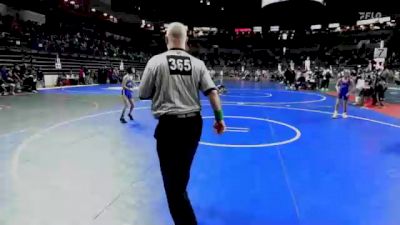 80 lbs Consi Of 8 #1 - Jacob Campbell, Force Wrestling Club vs Dj Torsone, Cranford