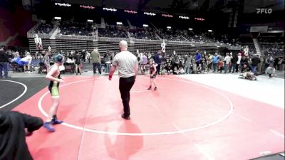 70 lbs Final - Mason Hellickson, Top Of The Rock WC vs Carter Martin, Bear Cave WC