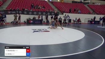 62 kg Cons 8 #1 - Tommy Rowlands, Ohio Crazy Goats Wrestling vs Kayson White, Spatola Wrestling