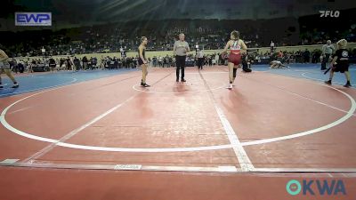 115 lbs Semifinal - Addisyn Bunch, Claremore Wrestling Club vs Peyton Hightower, Mannford Pirate Youth Wrestling