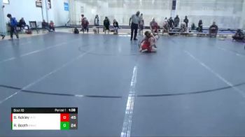 125 lbs Round 4 (6 Team) - Reed Booth, RAIDER NATION WC vs Billy Ackley, INTEGRITY WC