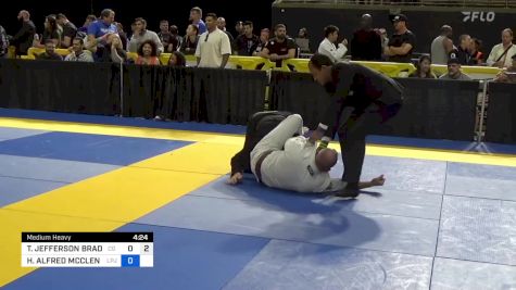 THOMAS JEFFERSON BRADSHAW vs HUGH ALFRED MCCLENNEY 2024 Pan Jiu Jitsu IBJJF Championship