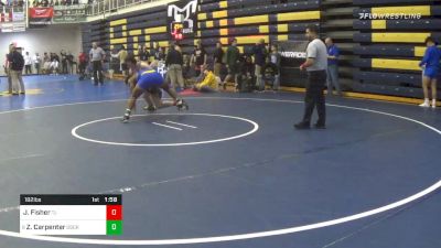 182 lbs Prelims - Jake Fisher, Thomas Jefferson vs Zion Carpenter, Oscar Smith-VA