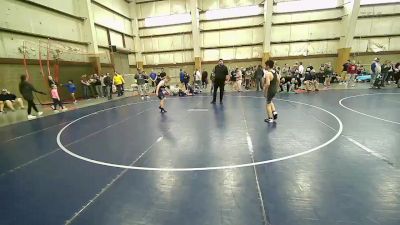 135 lbs Round 3 - Aron Gomez, Stallions Wrestling Club vs Briggs King, West Jordan