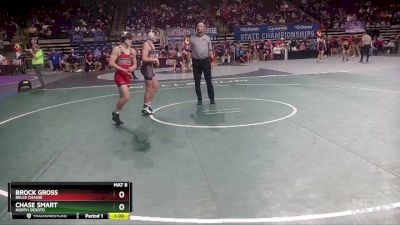 D 2 152 lbs Cons. Round 4 - Chase Smart, North Desoto vs Brock Gross, Belle Chasse