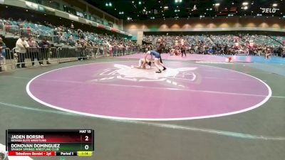 126-135 lbs Round 1 - Jaden Borsini, Nevada Elite Wrestling vs Donovan Dominguez, Spanish Springs Wrestling Club