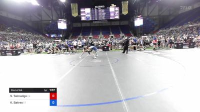 106 lbs Rnd Of 64 - Savannah Talmadge, California vs Kayla Batres, Connecticut