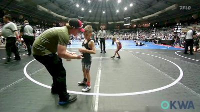 46 lbs Consi Of 4 - Roman Payne, Hilldale Youth Wrestling Club vs Mason Hileman, Blue Devil Wrestling