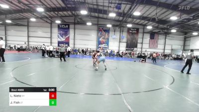 145 lbs Consi Of 16 #2 - Luke Nieto, NY vs Josh Fish, UT