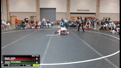 96 lbs Semifinal - Noah Houchens, Olympus vs Isaac Jung, Morris Fitness