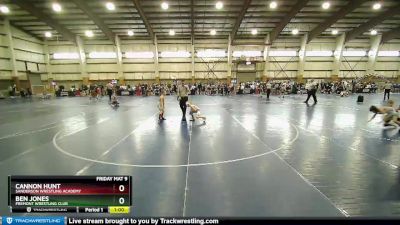 64 lbs Champ. Round 1 - Ben Jones, Fremont Wrestling Club vs Cannon Hunt, Sanderson Wrestling Academy