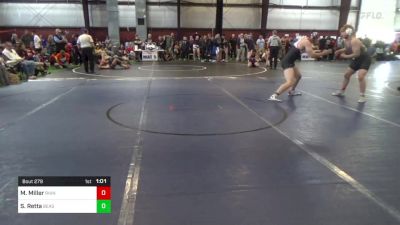 171 lbs Quarterfinal - Matt Miller, Rhino Hillsborough vs Shawn Retta, Beast Coast