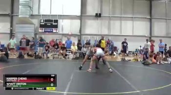 130 lbs Round 1 (6 Team) - Wyatt Hinton, Death Squad vs Harper Cheng, ARES White